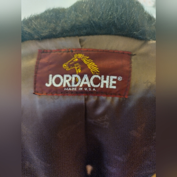 VINTAGE JORDACHE FAUX FUR FULLY LINED JACKET SIZE L - Picture 13 of 16